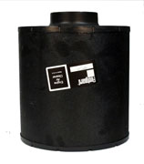 AH1196  фильтр очистки воздуха с кожухом