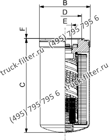 CDK-050-0-3F-P10-A фильтр