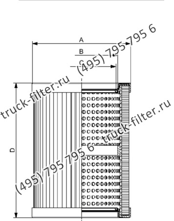 CF-830-1-A10-N-A фильтр гидравлики цилиндрического типа с фильтрацией снаружи