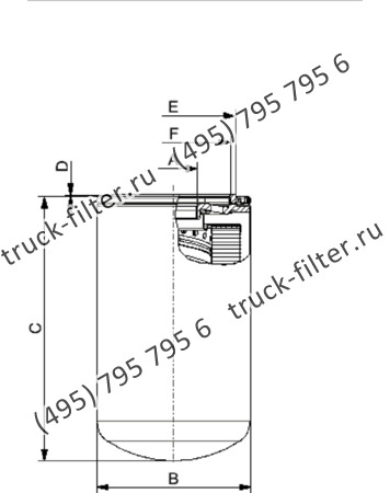 CS-400-6-0-A06-A накручивающийся фильтр гидравлики без обратного клапана для систем до 12 bar