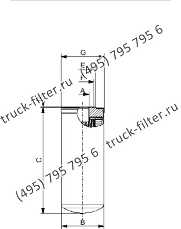 CSD-400-0-0-A06-A накручивающийся фильтр гидравлики для систем до 35 bar