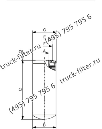 CSD-500-7-0-A16-A накручивающийся фильтр гидравлики для систем до 35 bar