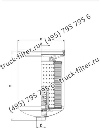 CSF-100-0-0-A25-A фильтр