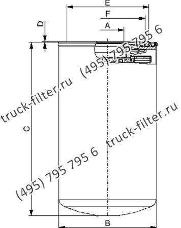 CTT-100-0-2-P10-A накручивающийся фильтр гидравлики с обратным клапаном для систем до 12 bar