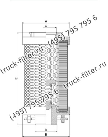 R-0060-WA10-NH-A элемент сливного фильтра гидравлики