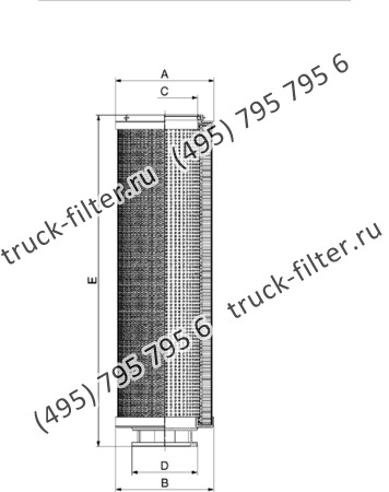 R-1300-A10-NH-A-KB элемент сливного фильтра гидравлики
