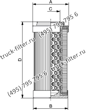 Z-037-2-P25-N-A фильтр гидравлики